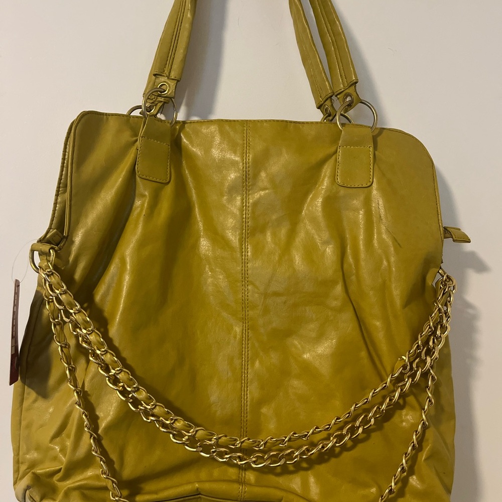 Elegant Mustard Shoulder Bag..B-25